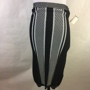 Eleven Paris Pandora Knit Pencil Skirt S